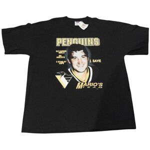 NWT Vintage Mario Lemieux Pittsburgh Penguins Mario's Team T-Shirt Men's 3XL